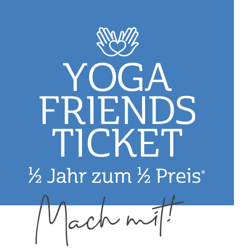 Yoag Friends Ticket, halbes Jahr zum halben Preis